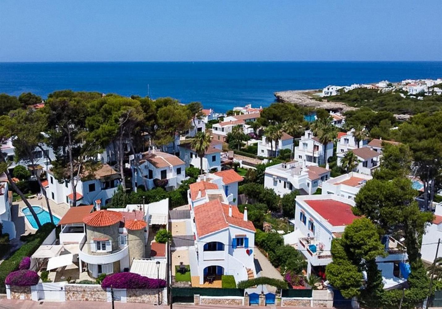 Apartamentos Ciutadella Cala Blanca  Exteriör bild